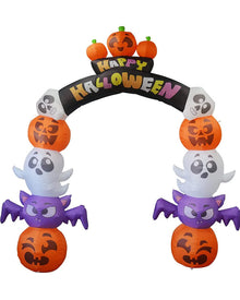 Jumbo Stacked Spooky Arch Lawn Halloween Inflatable 2m