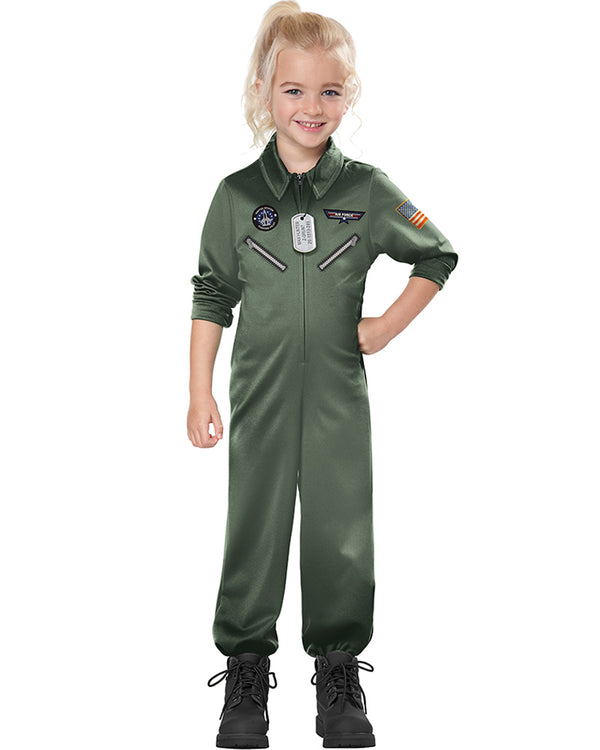 Junior Jet Pilot Toddler Kids Costume