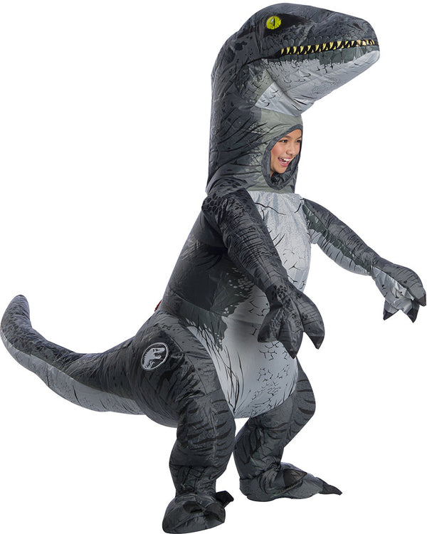 Jurassic World 2 Velociraptor Blue Inflatable Kids Costume