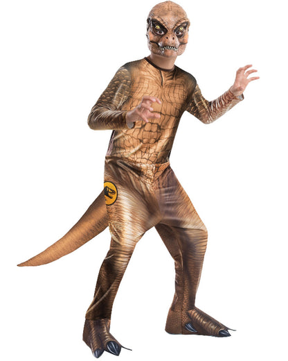 Jurassic World T Rex Lenticular Deluxe Boys Costume