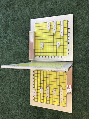 Wooden Giant Ships Game with Carry Bag