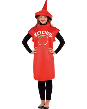 Ketchup Bottle Adult Costume