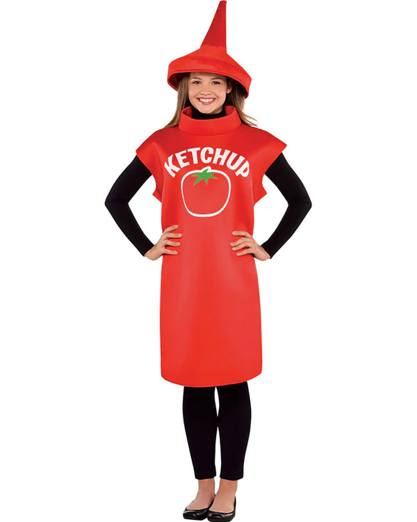 Ketchup Bottle Adult Costume