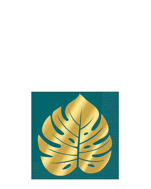 Key West Palm Leaf Beverage Napkins Pack of 16