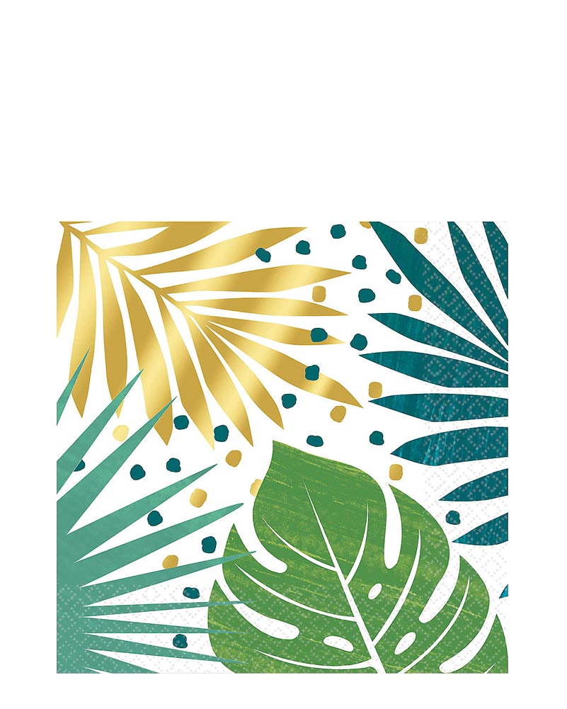 Key West Palm Leaf Lunch Napkins Pack of 16