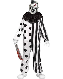 Killer Clown Teen Boys Halloween Costume