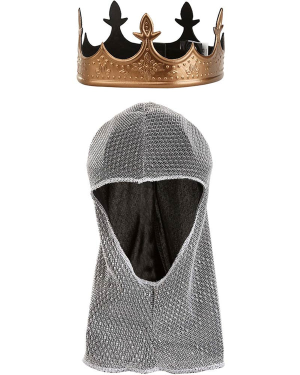 King Arthur Crown and Hood Deluxe Set