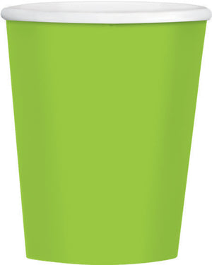 Kiwi Green 354ml Paper Coffee Cups Pack of 40