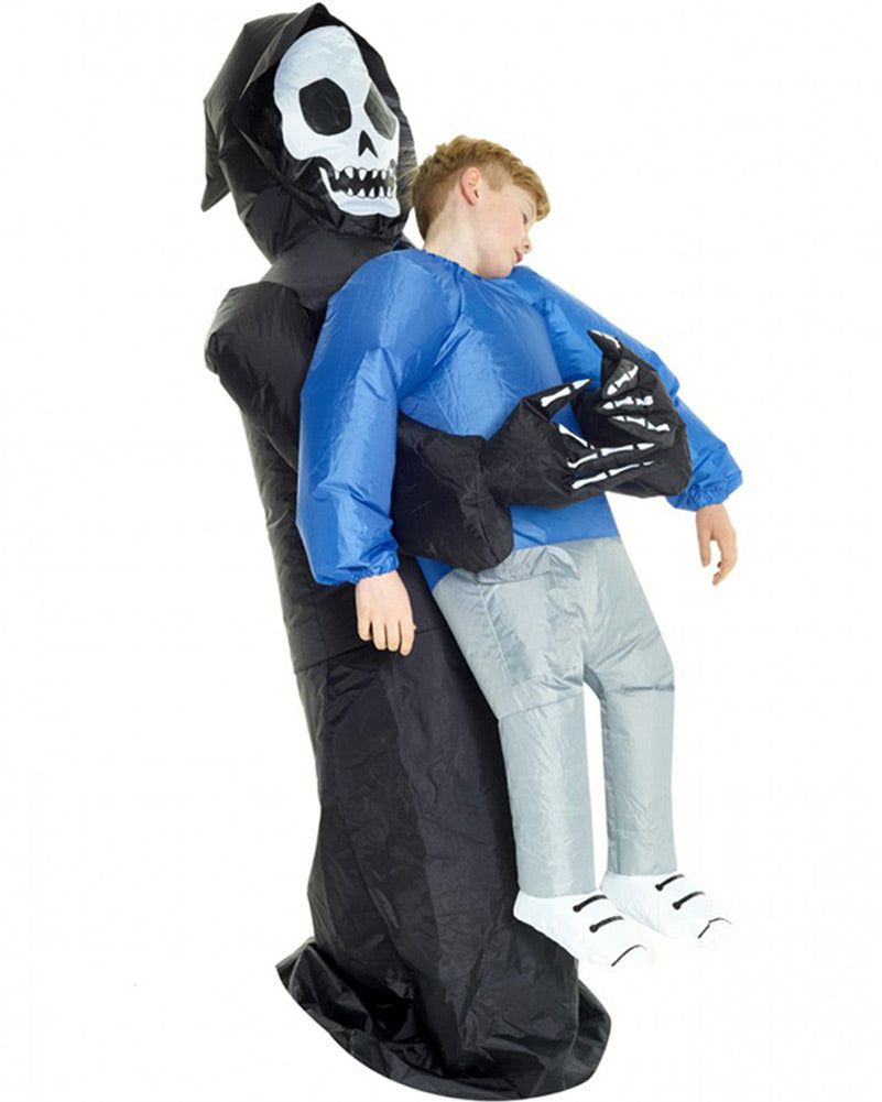 Grim Reaper Inflatable Pick Me Up Kids Costume