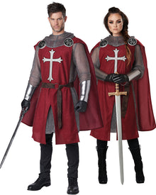 Knights Red Surcoat Adult Costume
