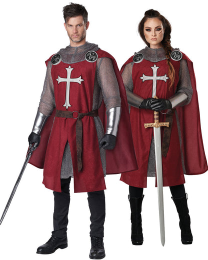 Knights Red Surcoat Adult Costume