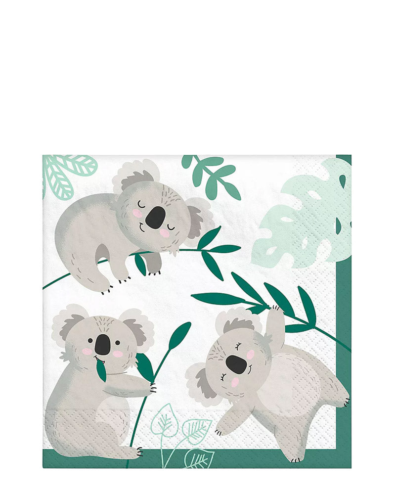 Koala Lunch Napkins Pack of 16