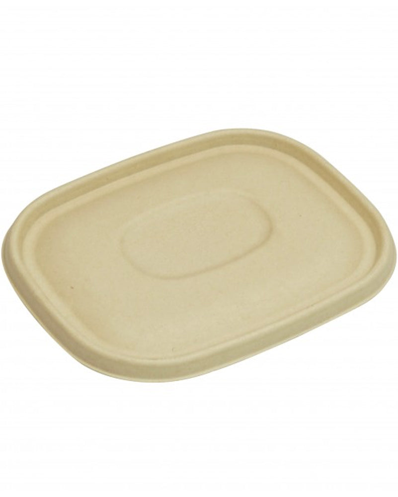 Kraft Biodegradable Large Fibre Lid Pack of 50