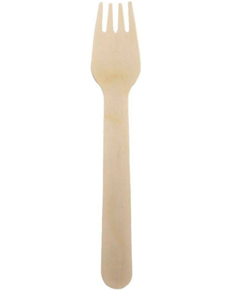 Kraft Wooden Forks Pack of 12