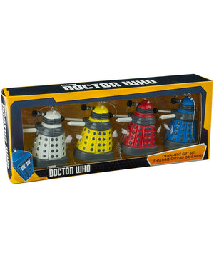 Doctor Who Dalek Christmas Ornaments Set of 4