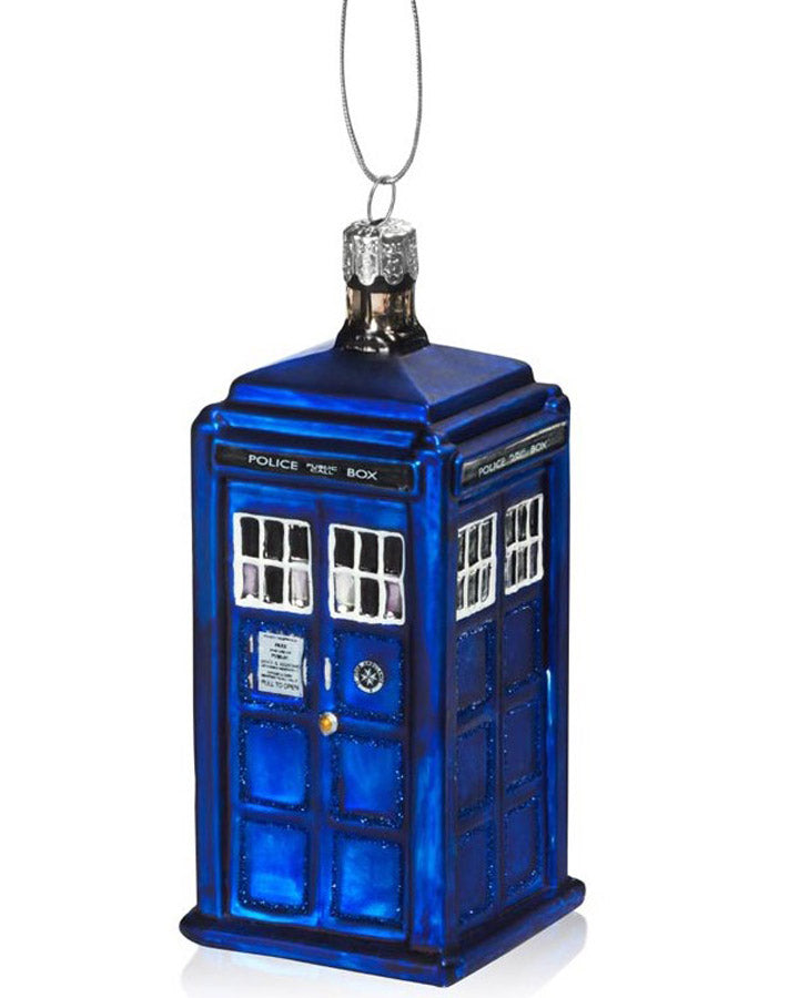 Doctor Who Tardis Xmas Tree Decoration