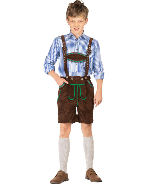 Hansel Lederhosen Boys Costume