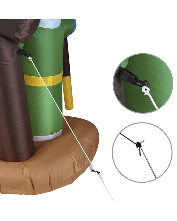 Large Angel Nativity Scene Christmas Lawn Inflatable 2m