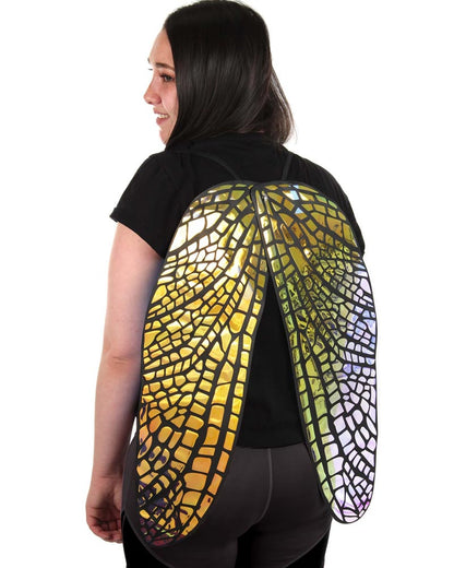 Large Holographic Fairy Wings