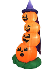 Large Stacked Pumpkins Lawn Halloween Inflatable 1.5m