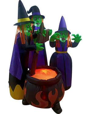Large Three Witches Lawn Inflatable 1.8m