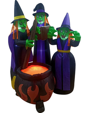 Large Three Witches Lawn Inflatable 1.8m