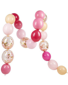 Pink Shimmer Linking Balloon Set