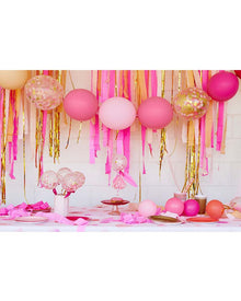 Pink Shimmer Linking Balloon Set