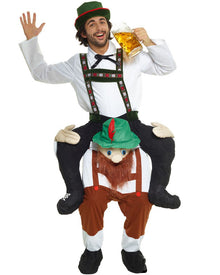 Lederhosen Piggyback Mens Costume