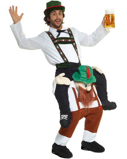 Lederhosen Piggyback Mens Costume