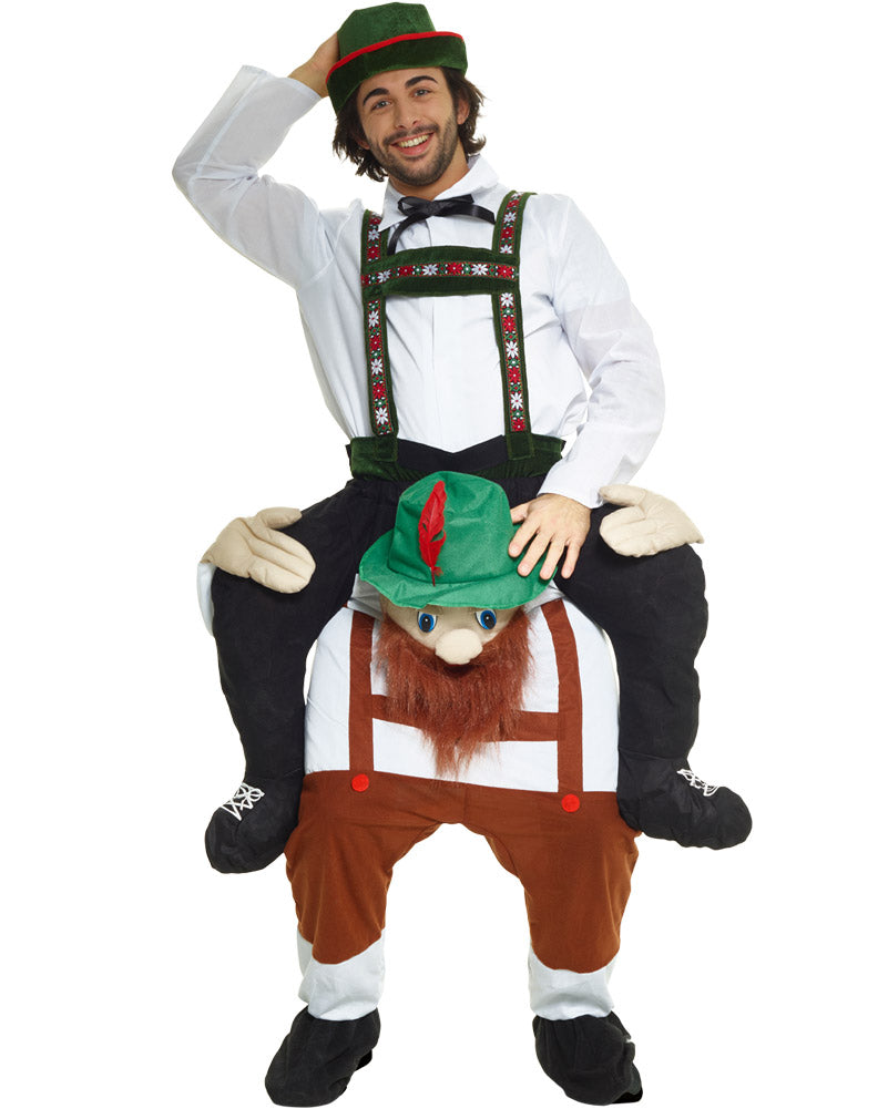 Lederhosen Piggyback Mens Costume