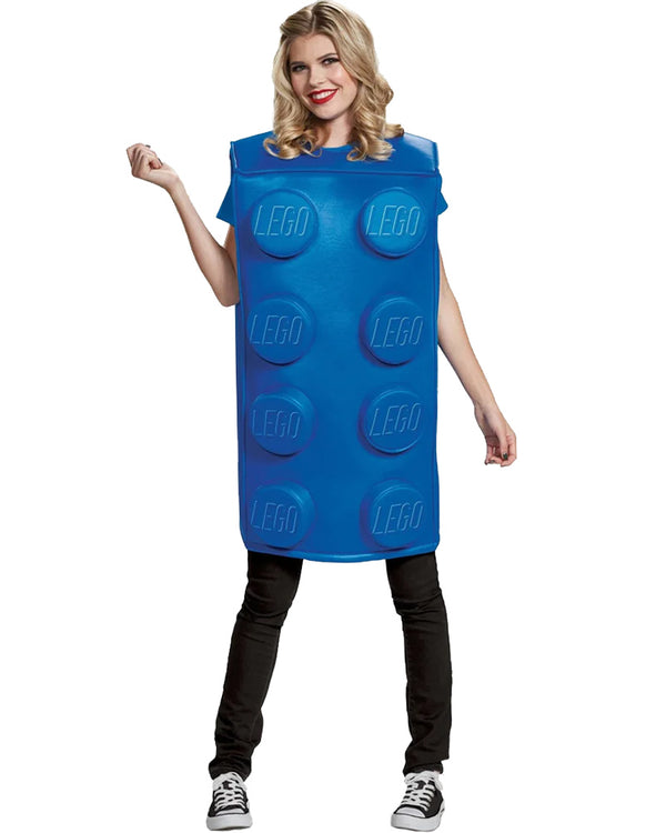 LEGO Blue Brick Adult Costume