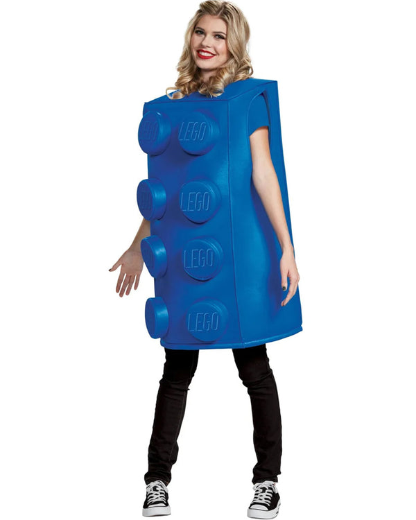 LEGO Blue Brick Adult Costume