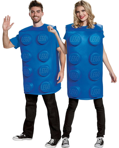 LEGO Blue Brick Adult Costume