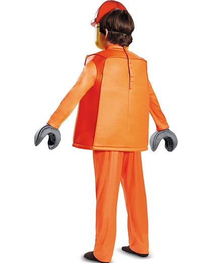 Lego Construction Worker Deluxe Boys Costume