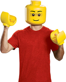 Lego Iconic Adult Half Mask and Gloves