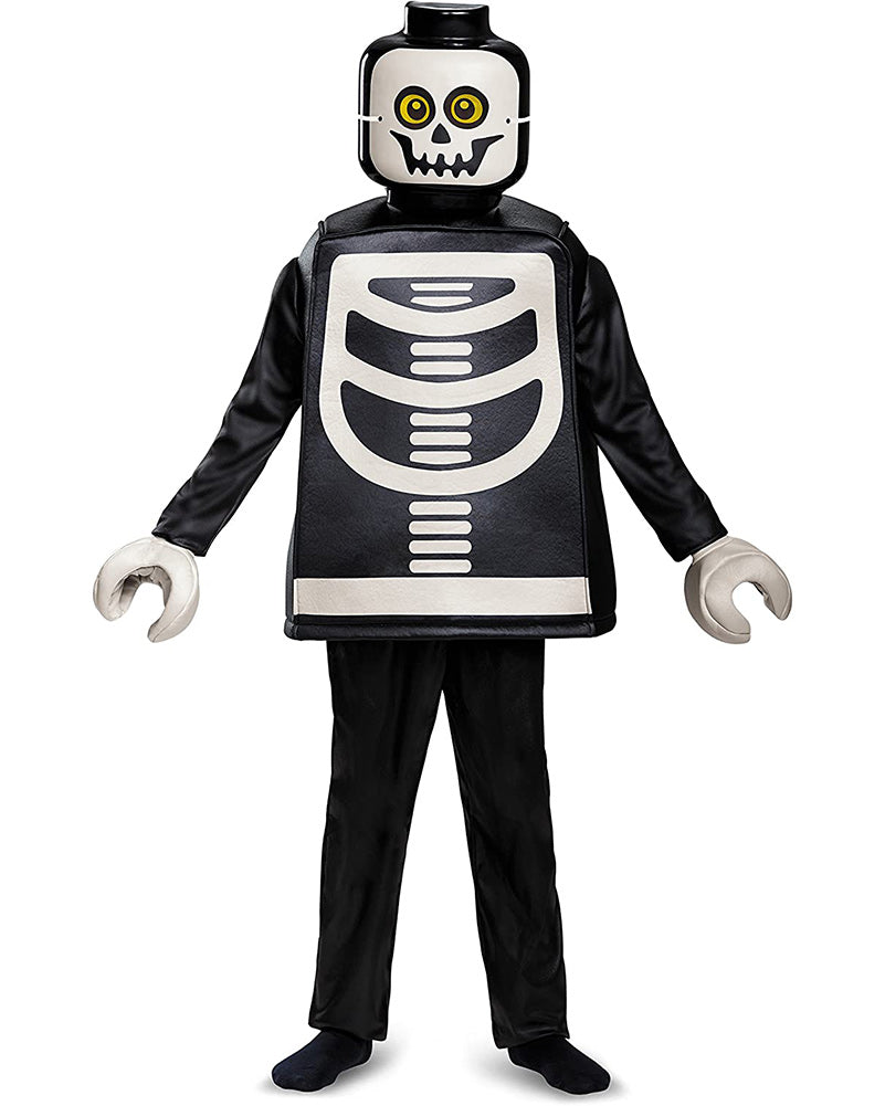 Lego Minifigures Skeleton Deluxe Boys Costume