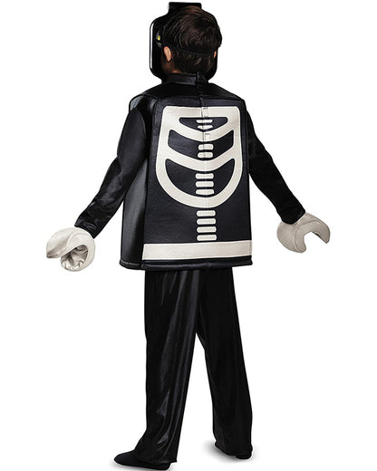 Lego Minifigures Skeleton Deluxe Boys Costume