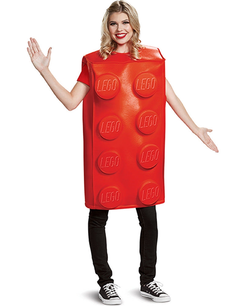 Lego Red Brick Adult Costume