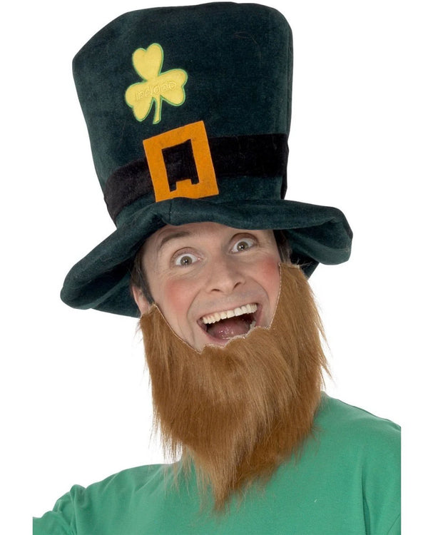 Leprechaun Hat with attached Beard