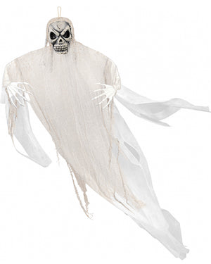 Life Size White Hanging Reaper Prop 2m