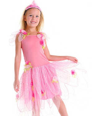 Crystal Fairy Light Pink Girls Costume