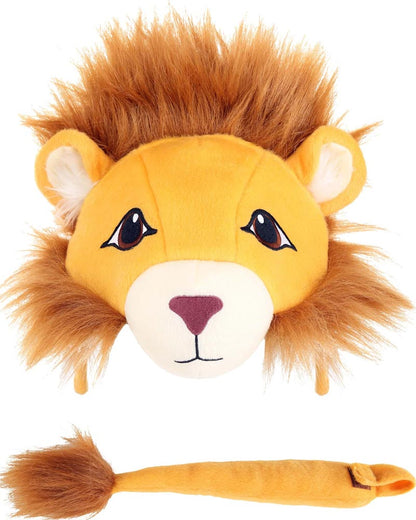 Lion Plush Headband and Tail Deluxe Set