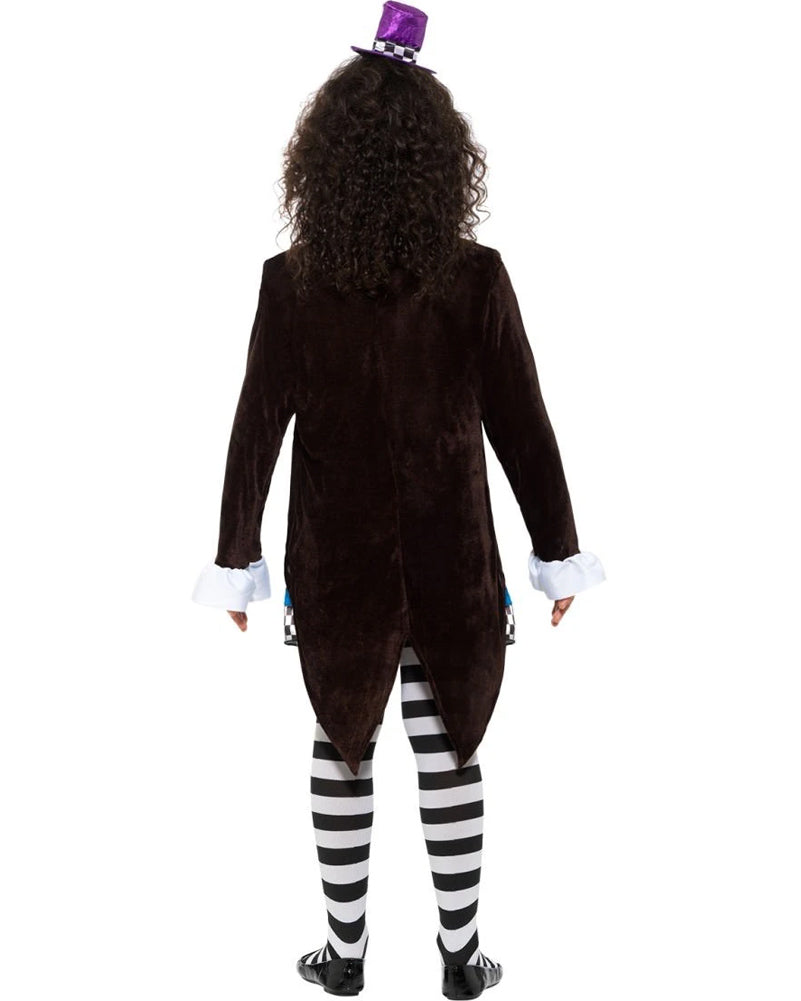 Little Miss Hatter Deluxe Girls Costume