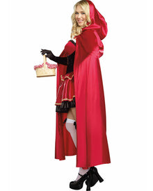 Little Red Womens Plus Size Halloween Costume