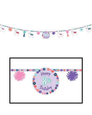 Llama Fun Birthday Banner Kit