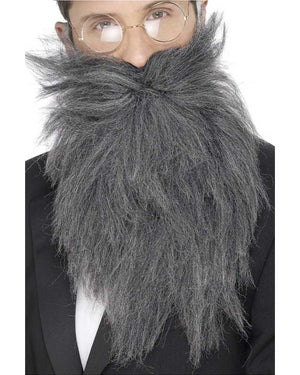 Long Grey Beard and Moustache