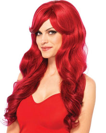 Red Long Wavy Halloween Wig