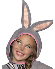 Looney Tunes Bugs Bunny Hooded Tutu Dress Girls Costume
