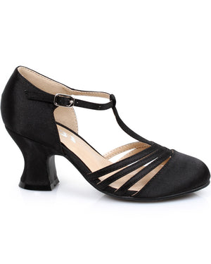 20s Lucille Black Girls Shoes